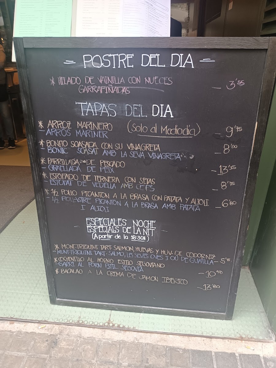 Menu La Flauta | Rambla De Catalunya-8