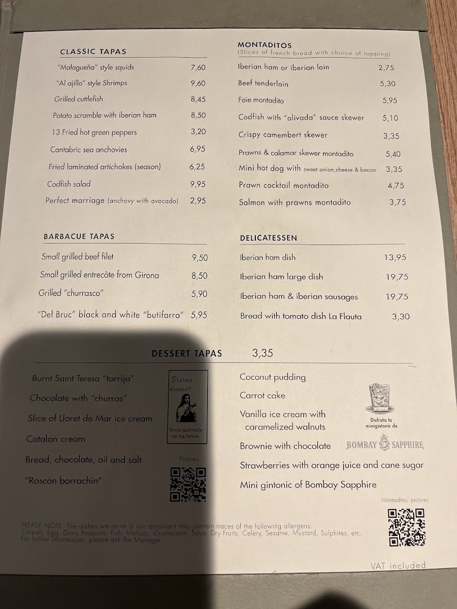 Menu La Flauta | Rambla De Catalunya-9